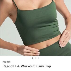 Ragdoll Olive Camisole Top